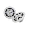3 Pair (Qty 6) of Blaupunkt GTM652WPRO 6.5" 240 Watt Max 4-Way Marine Audio Speakers (White) with 50 Feet 16 Gauge Wire view 2