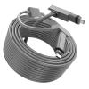 1200Mbps Ethernet Cable for Gen 2 Dish Antenna, 6m Replacement Cable with 0.9m Adapter, IP68 Water Proof Plug and Play for Stable Network Connection view 4