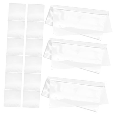 ABOOFAN 25pcs Self-Adhesive Outer Vinyl Sleeves for Standard Vinyl Records Protect Your Album Collection Covers Easy to Seal and Reseal Keep Records
