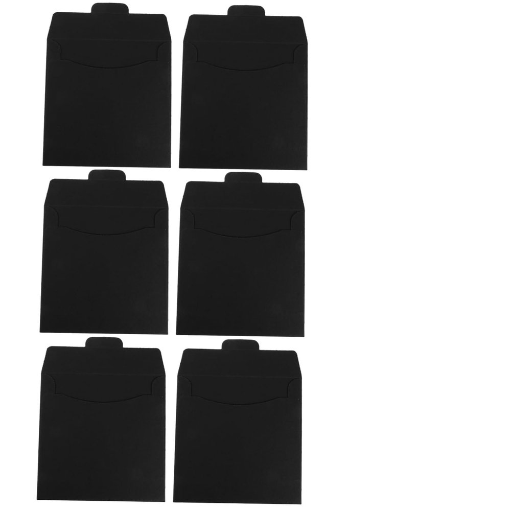 CHILDWEET 20pcs Paper CD Sleeves CD DVD Storage Envelopes for Home Office Scratches for Easy Organization Quick Access