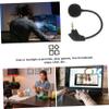 COHEALI 1Pc Noise Reduction Gaming Headset Microphone Portable Voice Amplifier for Streaming Computer and Webcast Durable Design Flexible Present for Gamers view 3