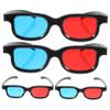 HOMSFOU 4pcs Glasses for Movies and Plastic Eyewear for Tv Projectors Computers Comfortable Lightweight Viewing Experience Distortion view 1