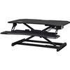 20 x 19.3 x 33.5 in. Electric Monitor Riser Black view 1