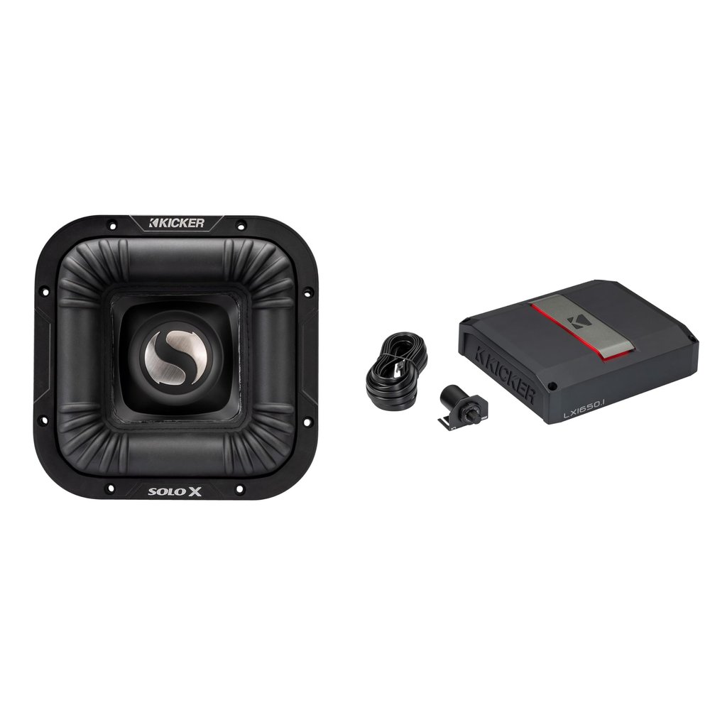 Kicker 49L7X82 - SoloX L7X 8-Inch & LX1650.1 Mono Amplifier