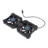 Operitacx Portable Foldable Laptop Cooler with USB Fan Compact Notebook for Enhanced Cooling Energy Saving Design for Travel and Home Use Black view 1