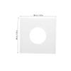 CHILDWEET 20pcs Vinyl Record Sleeves Static Storage Cases for Records Elegant Present Packaging for Music Lovers Protection and Organization view 2