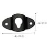 DIYEAH 20pcs Sturdy Wall Speaker Mount Hooks Iron Hanger Plates for Audio Speaker Hanging Small Hooks view 4