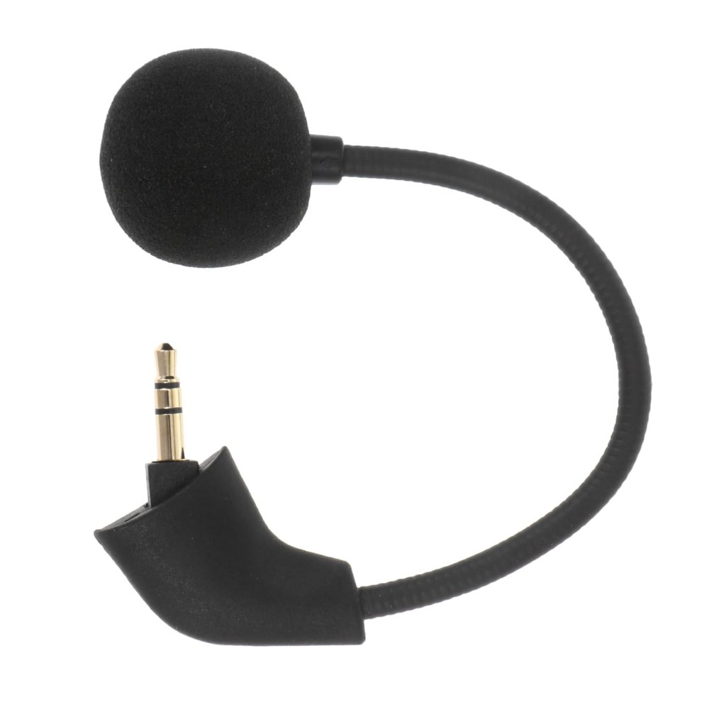 Angoily 1Pc Portable Gaming Headset Microphone Voice Amplifier Microphone for Live Streaming and Gaming Design Convenience for Home Office Cafe