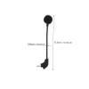 Angoily 1Pc Portable Gaming Headset Microphone Voice Amplifier Microphone for Live Streaming and Gaming Design Convenience for Home Office Cafe view 2