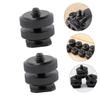 POPETPOP 4PCS Hot Shoe Mount Adapter for Tripod Dual Layer Design Compatible Camera Accessories for Photography and Videography Aluminum Alloy Construction view 3