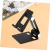 balacoo 1Pc Foldable Tablet Holder Portable Desktop Tablet Stand for Phones Tablets Durable Base for Cooking Homework Presentations and Entertainment Black view 3