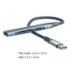 DIYEAH USB Hub Port USB Adapter for Laptops Multi USB Port Expander with Shell Design for Keyboard Mouse Printer and More view 2