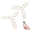2PCS Mini Camera Tripod, Foldable Desktop Tripod Non Slip Camera Holder Handle Grip Stabilizer with 1/4 Inch Screw for PAL EVO 70 Camera (White) view 1