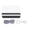 VBESTLIFE 4 Port USB Print Server with Gigabit Ethernet & Wireless 2.4GHz, Multi Mode LAN Bridge for Wins, OS X, Plug & Play Sharing up to 4 Printers Scanners (US) view 2
