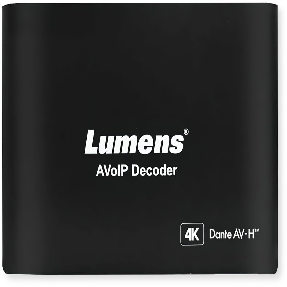 OIP-N60D Dante AV-H 4K Decoder, AV Over IP, HDMI USB RTSP, Low Latency Video Conferencing Streaming, PoE, USB Power
