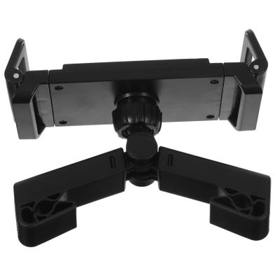 TEHAUX Adjustable Tablet Holder for Car Headrest Telescopic Phone Mount with Non Slip Compatible with Various Models for Backseat Entertainment and Comfortable Travel