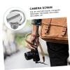 NUOBESTY 5pcs 1/4 Inch Tripod Mounting Screws D Ring for Quick Release Compatible DSLR Cameras and Tripods view 3