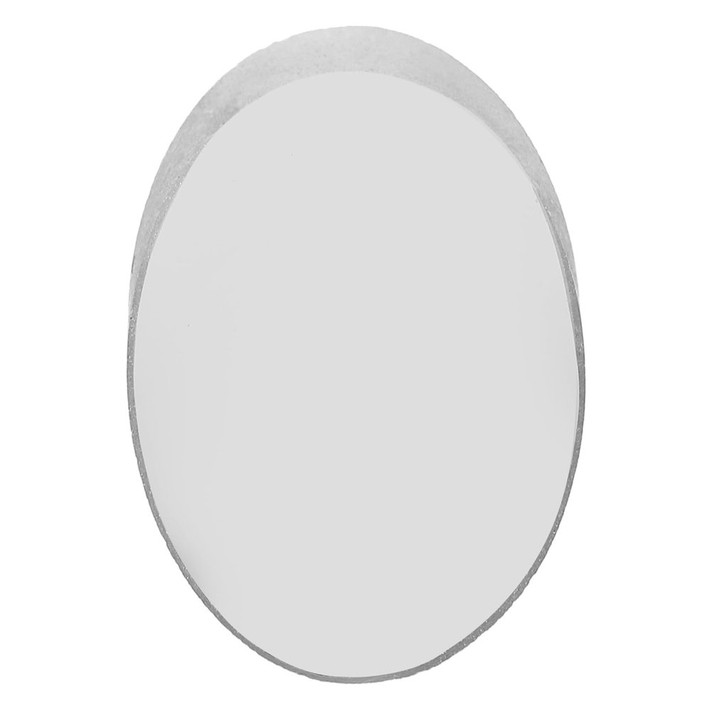 Gadpiparty DIY Secondary Reflector Mirror for Reflector Telescopes Spherical Telescope Mirror Accessory for Astronomy Enthusiasts Precision Optical Glass for Stargazing and Observation