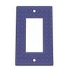 Building Brick Light Switch Cover Plate - Compatible with Standard Construction Blocks - Single Decora (Nebulae (Green Shimmer)) view 1