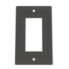 Building Brick Light Switch Cover Plate - Compatible with Standard Construction Blocks - Single Decora (Onyx Black Sparkle) view 1