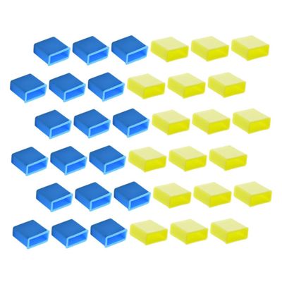 POPETPOP 40pcs USB Covers Dustproof Plug for Charging Port Silicone USB Male Port Covers Protective Caps for Travel Office Home Dustproof Water