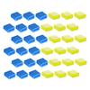 POPETPOP 40pcs USB Covers Dustproof Plug for Charging Port Silicone USB Male Port Covers Protective Caps for Travel Office Home Dustproof Water view 1