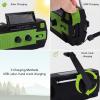 Solar Emergency Radio, Portable Solar Hand Crank Emergency Radio with LED Flashlight, Motion Sensor Reading Lamp for Outdoor Use and Power Bank view 3