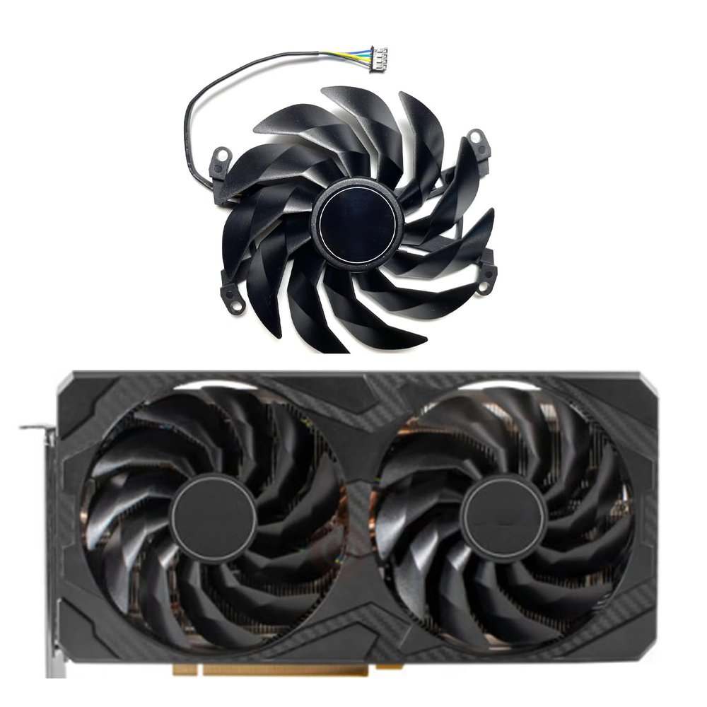100MM GFY10015H12SPA for Galax GeForce RTX3060ti 3070 3070ti GDDR6X Plus OC Graphics Card Replacement Fan (Fan-B)