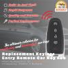 Boxonly 315MHz Smart Key Fob M3N5WY8609 with 5 Buttons & Door Key for Ford Edge,Explorer,Flex,Taurus,Expedition,Focus,Escape,for Lincoln MKS,MKT,MKX,NavigatorKeyless Remote Replacement view 2