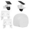 2 Pack Metal Corner Mount Compatible with Eufy SoloCam S340, E30, PTZ Camera, 1Pack Rain Cover Compatible with Eufy SoloCam S340 view 1