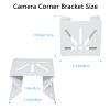 2 Pack Metal Corner Mount Compatible with Eufy SoloCam S340, E30, PTZ Camera, 1Pack Rain Cover Compatible with Eufy SoloCam S340 view 4