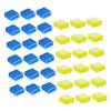 DOITOOL 40pcs USB Dust Caps Silicone USB Port Protectors Dustproof Plug for Charging Cables Easy Install for Data Cable view 1
