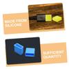 DOITOOL 40pcs USB Dust Caps Silicone USB Port Protectors Dustproof Plug for Charging Cables Easy Install for Data Cable view 3