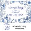 10X10ft Something Blue Before I Do Bridal Shower Decorations Photo Backdrop Photography Background for Pictures, Floral Bachelorette Backdrops Photo Booth Prop Banner Balloons Wall Decor Tablecloth view 4