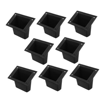 ABOOFAN 8pcs Elegant Design Speaker Handles Multipurpose Removable Pull Handles Comfortable for Heavy Boxes Stage Box Accessories