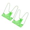 Adjustable Reading Bracket 2PCS Multi-Purpose Book Support Shelf Angle Adjustable Book Stand for Home Study and Reading Sturdy Design for Textbooks and Cookbooks (Green) view 1