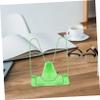 Adjustable Reading Bracket 2PCS Multi-Purpose Book Support Shelf Angle Adjustable Book Stand for Home Study and Reading Sturdy Design for Textbooks and Cookbooks (Green) view 4