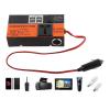 Respicefinem Multifunctional Car Inverter 12V 24V to 220V Converter with One Button Switch High Efficiency Multiple Interface and Compact Design Suitable for Trucks Cars and Off view 2