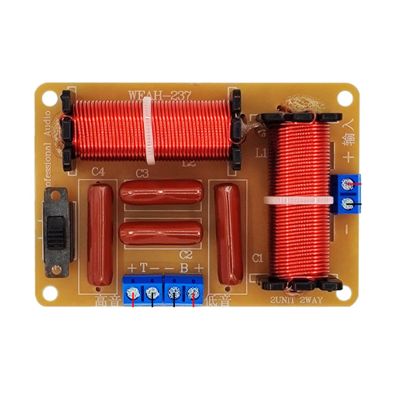 HiFi Sound Speakers Crossovers 2 Way Treble/Bass Frequency Dividers for HiFi Sound Systems