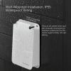 Karono Gigabit PoE Outdoor Waterproof Extender 5 Port, 1 PoE in & 4 PoE Out 90W Ethernet Passthrough Switch, IEEE 802.3af/at/bt Compatible, Plug and Play, Wall Mount view 2