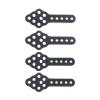 4pcs Replacement Angle & Height Metal Shock Absorber Mounts for 1/10 RC Crawler Car, Black Accessory view 4