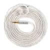 2M IEM Cable in Ear Monitor Cable KBEAR ST24 Plus with 3.5mm Silver-Plated Plug for KZ ZS10PRO/Castor/EDX PRO/ZSN PRO X/ZAR/AS24/ES4/ZAS/AS16,CCA CRA/C10/C12 (3.5MM, Silver, QDC) view 1