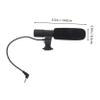 TEHAUX 1pc Professional Camera Microphone DSLR Accessory Recording Mic for Vlogging view 2
