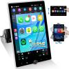 2G+64G Single Din Android Car Stereo 10.4 inch Rotatable Vertical Touch Screen Radio with Wireless Carplay & Android Auto/EQ Audio/Bluetooth/SWC/FM RDS view 1