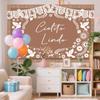 10X10ft Cielito Lindo Party Decorations Photo Backdrop Photography Background, Mexican Baby Shower Talavera Backdrops Photo Booth Prop Banner Balloons Wall Decor Tablecloth view 3