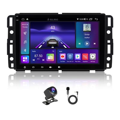 ASURE 8" Android 15 Car Stereo for 2007-2013 Chevy Silverado GMC Sierra & Buick Wireless CarPlay Android Auto, 8Core 4+64GB, HD Touchscreen, Plug & Play Head Unit Replacement with Built-in GPS & WiFi