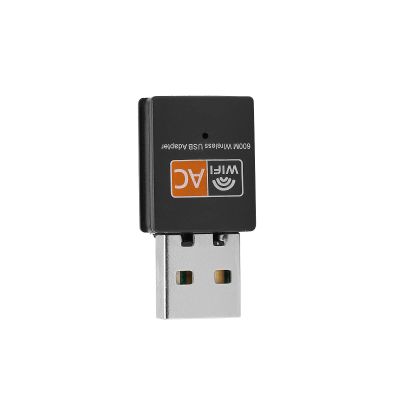 Acouto Dual Band WiFi Adapter USB Receiver - Mini 5G/2.4G Card AC600M with RTL8811 Chip (Dual-Band Wireless Network Card)