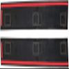 2Pcs B Pillar Trim Cover, Trim Applique Molding, 5020664AA, 5020665AA, for Chrysler, for Town and for Country, for Dodge, for Grand, for Caravan view 2