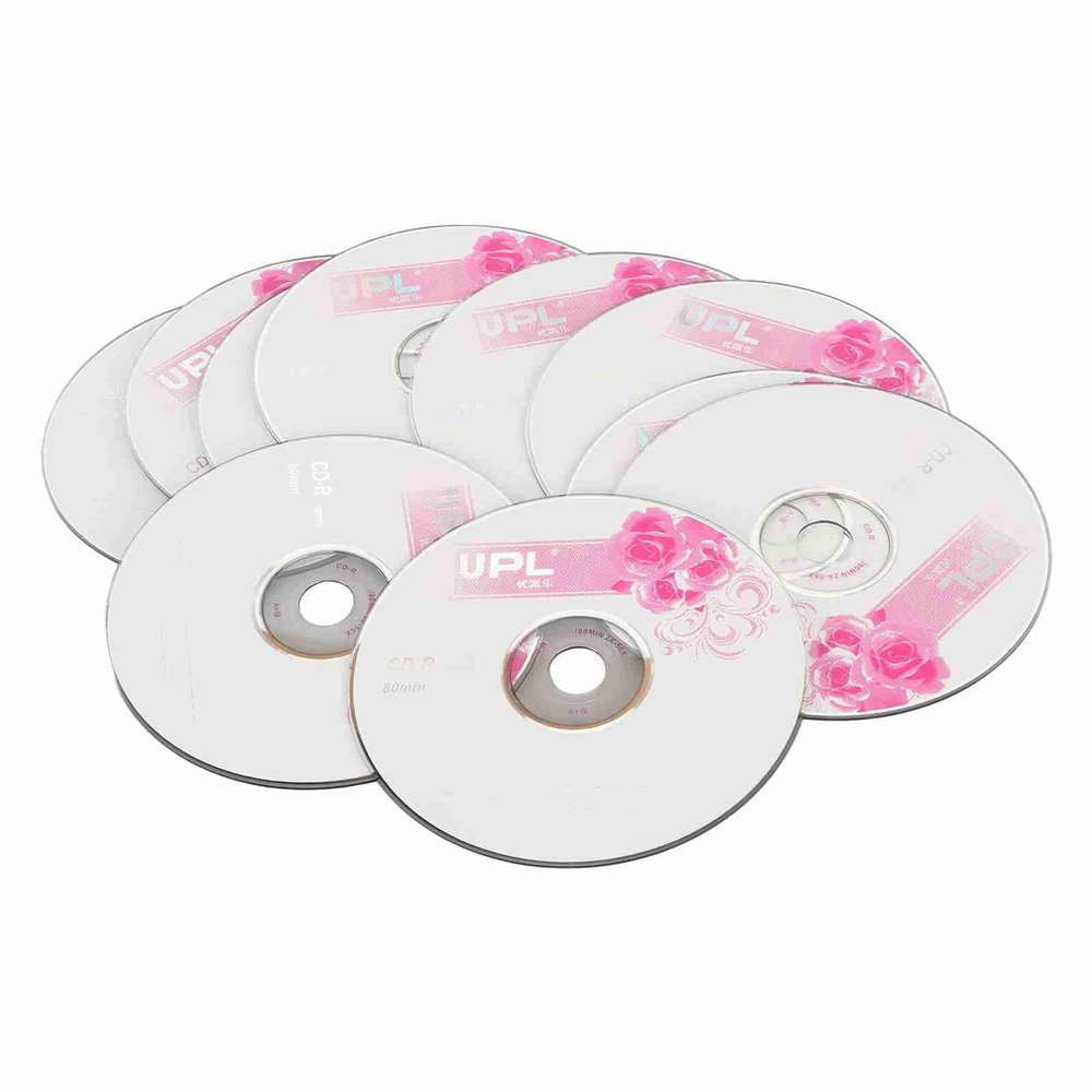 CD R Blank Discs, 52X 730MB Recordable Disc for Video Camera, Blank CDs, for Storing Digital Images Music Data (EIMSOAH72y5pw6rqc-11)