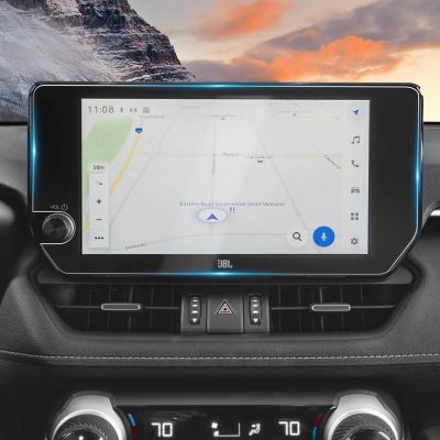 10.5" HD Tempered Glass 2025 RAV4 Screen Protector for 2023 2024 2025 Toyota RAV4 (Limited/TRD Off-Road/XSE/XLE Premiumn) Infotainment Touchscreen Cover Screen Saver for Toyota RAV4 2025 Accessories
